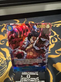 Monkey.D.Luffy (118) (Alternate Art) OP11-118 A Fist of Divine Speed Foil - Image 2