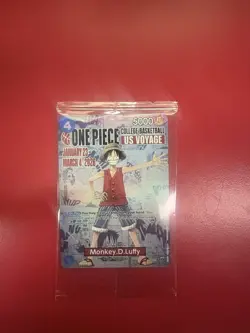 One Piece Monkey.D.Luffy US College Basketball Promo Card IN HAND SHIPS TODAY! - Image 2