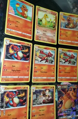pokemon cards lot Charmander Charmeleon Charizard - Image 4