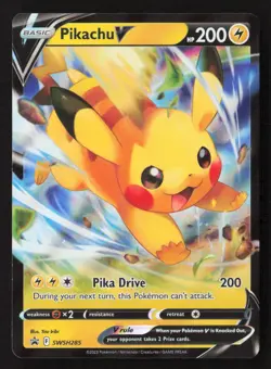Pikachu V - Promo SWSH: Sword & Shield Promo Cards SWSH285 NM - Image 1