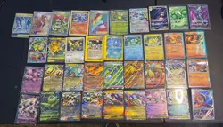 Pokemon Card LOT- 37 Cards- full Art, SIRs, IRs, ereader, ex, Vs - Image 1