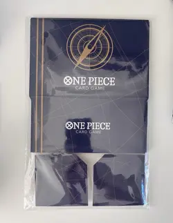 One Piece TCG Official Card Storage Box - Standard Black - Image 1
