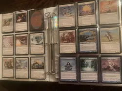 Binder of Magic The Gathering MTG Cards Collectible Card Game 2005 Bulk Lot #8 - Image 2