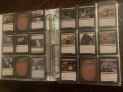 Binder of Magic The Gathering MTG Cards Collectible Card Game 2005 Bulk Lot #8 - Image 5