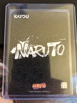 Sasuke Uchiha NARUTO NRSA01-SP-002L5 Naruto Kayou Card - ENGLISH - Heaven Scroll - Image 2