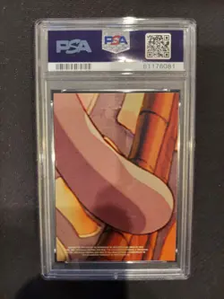 PSA 7 Charmander Charmeleon & Charizard Sticker Card Topps Pokemon Movie Edition - Image 2