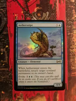 MTG Card : (1x) Aethersnipe (Ultimate Masters) FOIL - Image 1