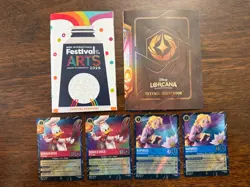 (2) Disney Lorcana Magical Places- Rapunzel & Donald Duck EPCOT Promo Card SETS - Image 1