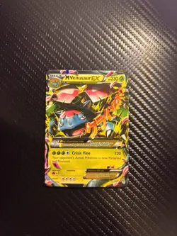 2014 Pokemon Mega Venusaur EX Full Art Holo Card 2/146 XY Ultra Rare - Image 3