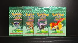 Skyridge - Complete Set of 4 Pack Wrappers - Opened / No Cards - Pokemon TCG - Image 1