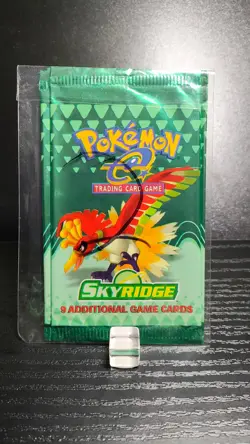 Skyridge - Complete Set of 4 Pack Wrappers - Opened / No Cards - Pokemon TCG - Image 5
