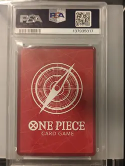 Shanks (2025 PSA Magazine Promo) OP09-001 One Piece Promotion Cards Foil - Image 2