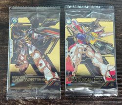Gundam ARSENAL BASE Card Wing Gundam Deathscythe hell BANDAI JAPAN PR-208 PR-209 - Image 1