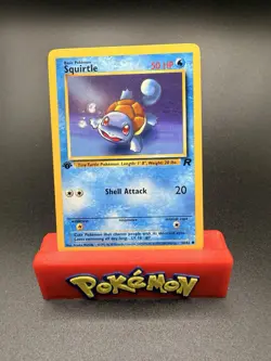 Squirtle - 68/82 - Pokemon Team Rocket 1st Edition Card WOTC NM - Image 1