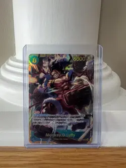 Monkey.D.Luffy OP11-118 SEC - One Piece TCG - English Card Near Mint Secret Rare - Image 1