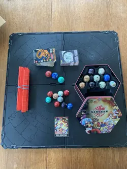 Bakugan Battle Brawlers Lot with Arena + Cards - Image 1