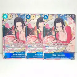 One Piece Boa Hancock Alt Art Card ST17-004 Illustration Box Vol.1 Blue English - Image 1