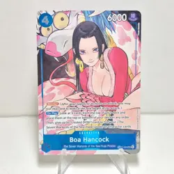 One Piece Boa Hancock Alt Art Card ST17-004 Illustration Box Vol.1 Blue English - Image 3