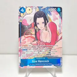 One Piece Boa Hancock Alt Art Card ST17-004 Illustration Box Vol.1 Blue English - Image 5