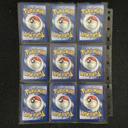 Old Pokemon Cards Mix VINTAGE Rare Collection binder Pages Holo WOTC Mixed TCG - Image 2