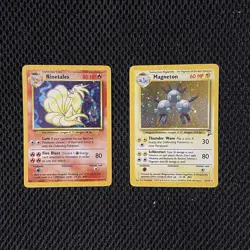 Old Pokemon Cards Mix VINTAGE Rare Collection binder Pages Holo WOTC Mixed TCG - Image 5