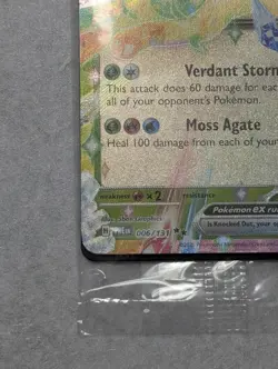 Pokemon TCG Leafeon EX Card 006/131 Stamped Prismatic Evolutions SEALED - Image 3