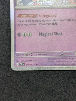 2025 Pokemon Day Stamped Sylveon 040/131 Holo Foil Exclusive Promo Card-NM/M - Image 5