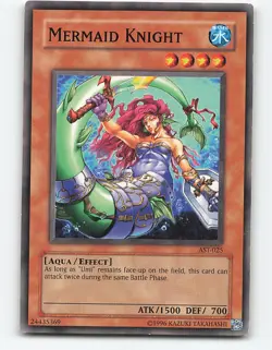 Mermaid Knight #AST-025 Yugioh Card - Image 1