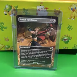 Search for Dagger (Borderless) Commander: Final Fantasy Non-Foil MTG - Image 1