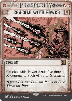 MTG Crackle with Power - 22 / English / Near Mint - Image 1