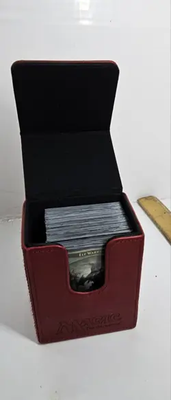 Ultra PRO Red Mountain Mana Alcove Deck Box - MTG Magic: The Gathering - HTF - Image 2