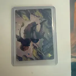 MTG Katara, Seeking Revenge Art Series Avatar: The Last Airbender Gold Stamp - Image 2