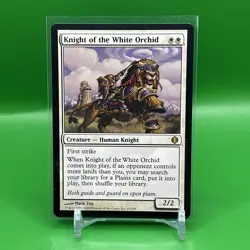 MTG Knight of the White Orchid #16 Shards of Alara Regular Rare - Image 1