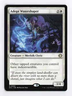 Adept Watershaper #0003 rare - Magic: The Gathering ECL near mint - Image 1