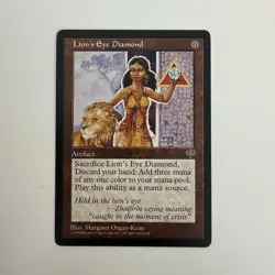 Lion’s Eye Diamond - MTG Magic the Gathering - Mirage - LP - Image 1
