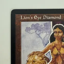 Lion’s Eye Diamond - MTG Magic the Gathering - Mirage - LP - Image 2