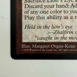 Lion’s Eye Diamond - MTG Magic the Gathering - Mirage - LP - Image 4