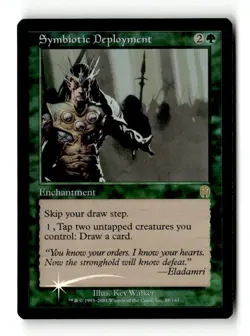 MTG Foil Symbiotic Deployment - Apocalypse Moderately Played English - Image 1