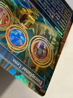 MTG Extraplanar Lens *BORDERLESS FOIL* Commander Masters 0656 NM Mythic - Image 5