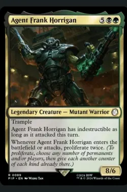 Agent Frank Horrigan Universes Beyond: Fallout Regular - Image 1