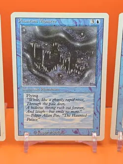 🔵🔵🔵 (4) 1994 MAGIC The Gathering PHANTOM MONSTER 3RD EDITION PLAYED 🔵🔵🔵 - Image 4