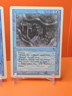 🔵🔵🔵 (4) 1994 MAGIC The Gathering PHANTOM MONSTER 3RD EDITION PLAYED 🔵🔵🔵 - Image 5