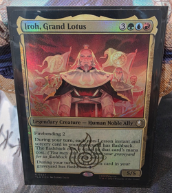 Iroh, Grand Lotus (Foil Pre-release Promo) Avatar the Last Airbender | MTG - Image 1