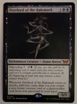 Overlord of the Balemurk MTG DSK 0113 Mythic NM Never Played Pack Fresh - Image 1