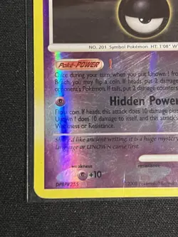Unown ! Reverse Holo 42/146 - Legends Awakened Pokemon TCG 2008 - HP/DMG - Image 3