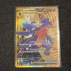 Pokemon TCG Cynthia’s Garchomp ex 241/182 SV10: Destined Rivals Hyper Rare NM - Image 1