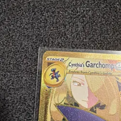 Pokemon TCG Cynthia’s Garchomp ex 241/182 SV10: Destined Rivals Hyper Rare NM - Image 2