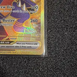 Pokemon TCG Cynthia’s Garchomp ex 241/182 SV10: Destined Rivals Hyper Rare NM - Image 4