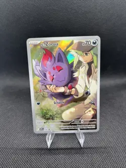N’s Zorua 189 Holo - SV Journey Together Black Star Promo - Sealed - Pokemon TCG - Image 1
