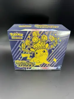 Pokemon TCG Scarlet & Violet Surging Sparks Elite Trainer Box - ETB New & Sealed - Image 1